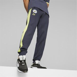 NEW Puma Manchester City FC Heritage T7 Men’s Joggers Pants, Size Large